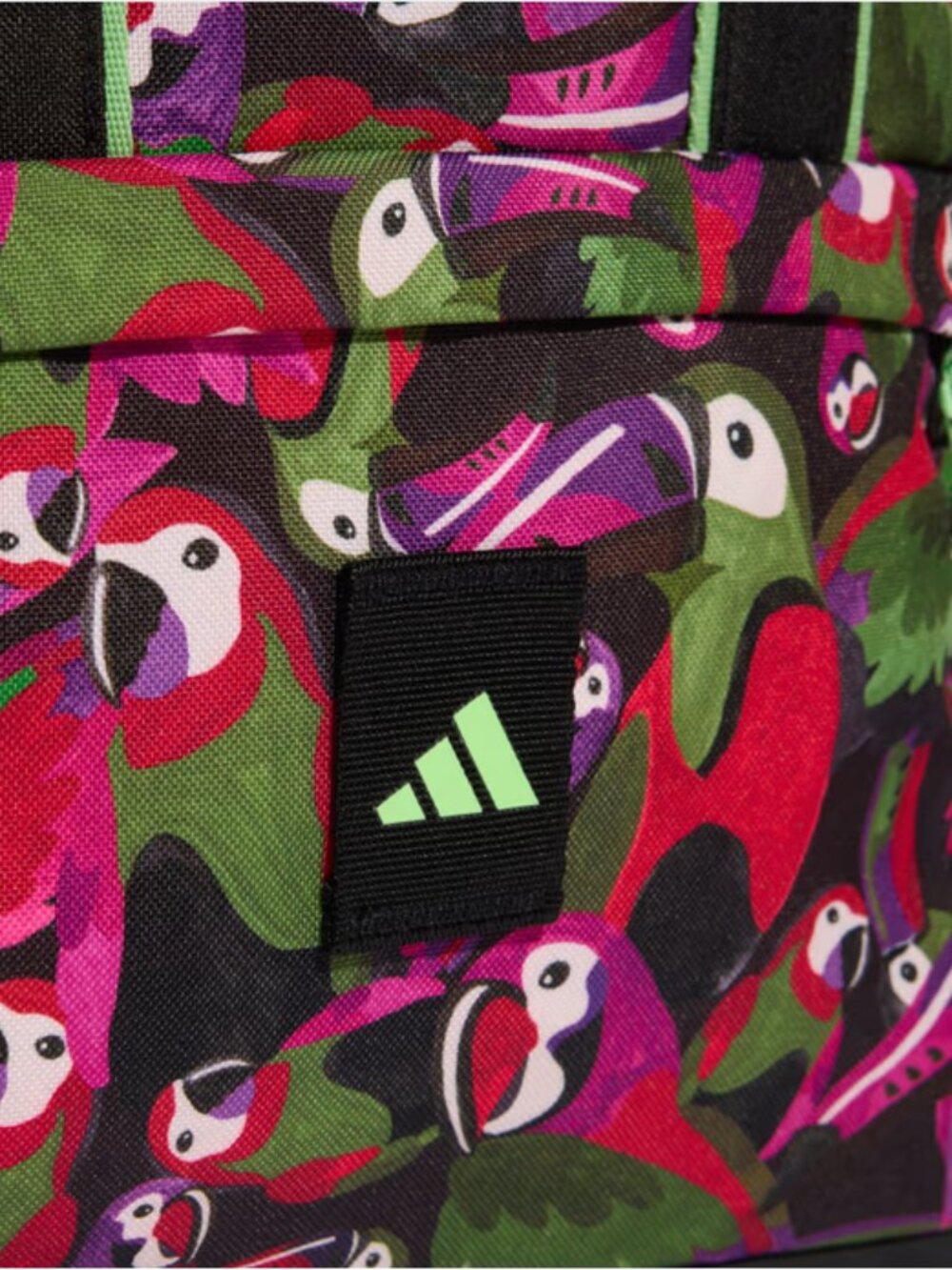 Adidas x Farm Rio Tropical Print Backpack Purple Black - Picture 4 of 9